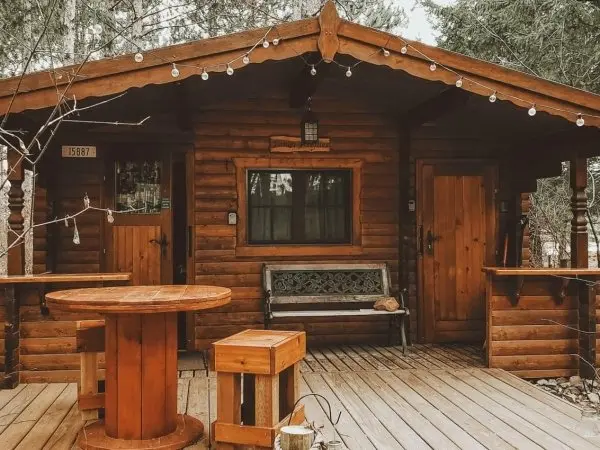 Mini domki drewniane