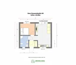 Dom mieszkalny całoroczny DREWNOLANDIA XS  - WT 2021  - zdjęcie 2