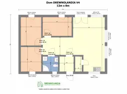 Dom mieszkalny całoroczny DREWNOLANDIA V4  - WT 2021  - zdjęcie 2