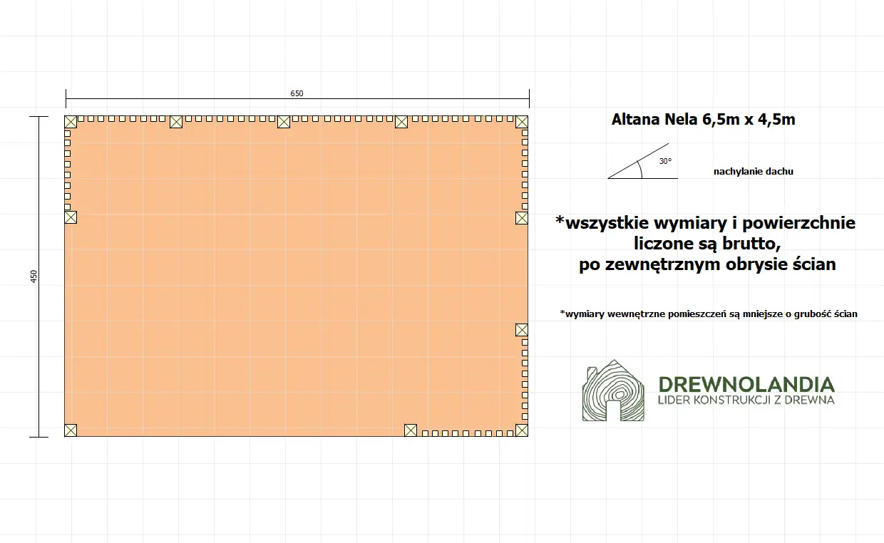 Altana Nela - 6,5m x 4,5m 