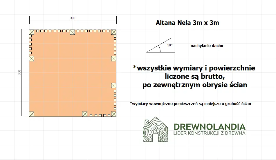 Altana Nela - 3m x 3m