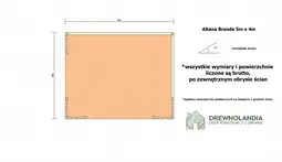 Altana Branda - 5m x 4m - zdjęcie 2