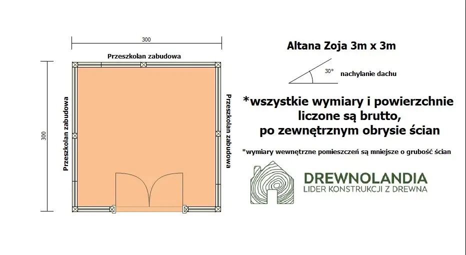 Altana Zoja - 3m x 3m