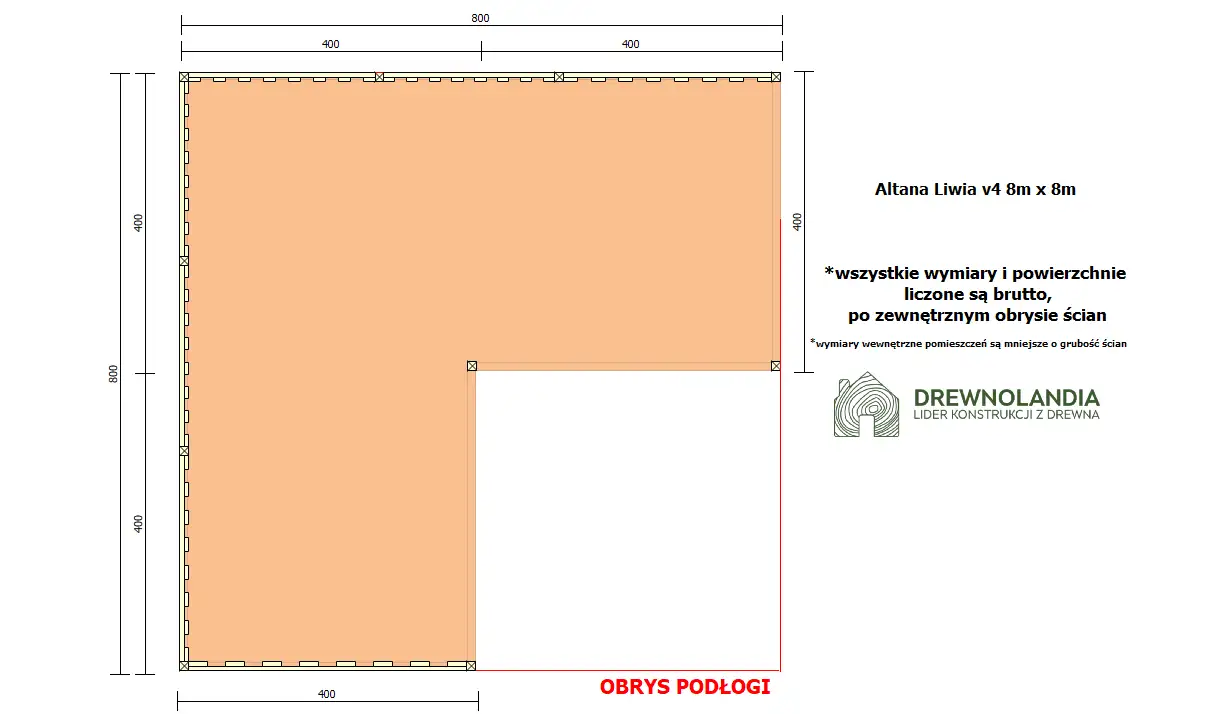 Altana Liwia v4 - 8m x 8m
