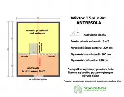 Domek na dzialke Wiktor I - 5x4m  - zdjęcie 3