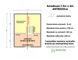 Domek Amadeusz I - 5x4m - zdjęcie 3