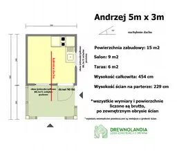 Domek Andrzej - 5x3m - zdjęcie 2