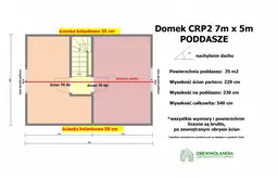 Domek rekreacyjny całoroczny CRP2 - 35 m² - zdjęcie 3