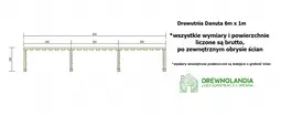 Drewutnia Danuta - 6x1m - zdjęcie 2