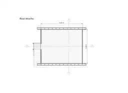 Wiata samochodowa Marta 6x5m – Garaż z poddaszem i zamkniętym pomieszczeniem - zdjęcie 5