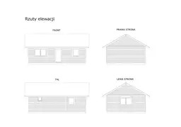 Drewniany domek rekreacyjny całoroczny CRK5 - 54 m² - zdjęcie 3