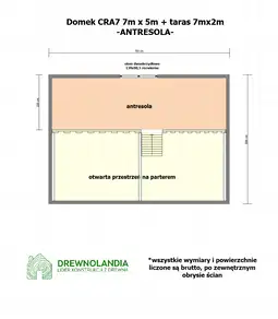 Domek mieszkalny całoroczny CRA7  PLUS - WT2021- 35 m² - zdjęcie 3