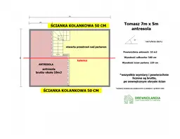 Domek Tomasz - 7x5m + taras 7x3,5m - zdjęcie 3