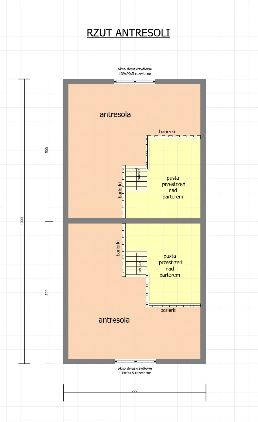 Domek „bliźniak” na wynajem W2X2 – 50 m2