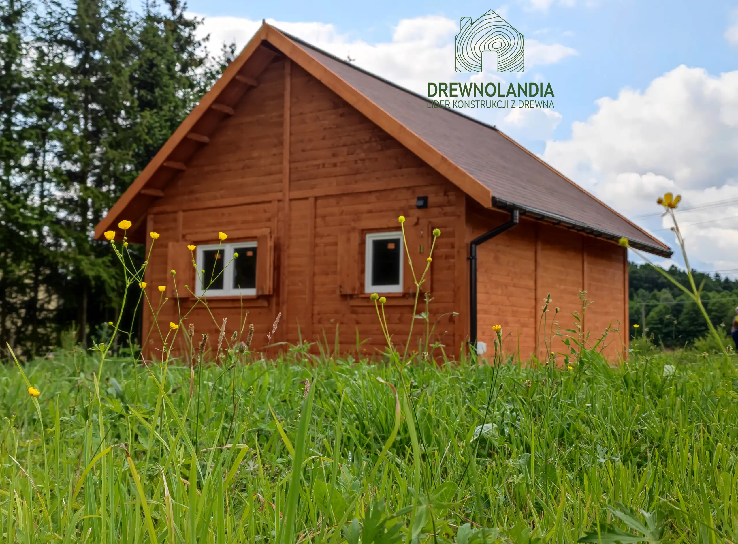 Domek z antresola Wiktor IV - wersja 1 - V1 - 5,9x5,9m