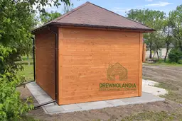 Drewniany Domek narzędziowy Jerzy - 4x3m  - zdjęcie 10