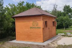 Drewniany Domek narzędziowy Jerzy - 4x3m  - zdjęcie 9