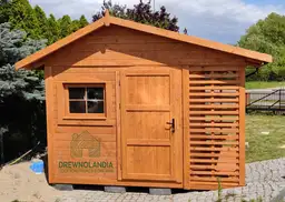 Domek gospodarczy z drewna Bonifacy - 3x2,5m  - zdjęcie 7