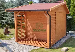 Domek gospodarczy z drewna Bonifacy - 3x2,5m  - zdjęcie 9