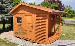 Domek gospodarczy z drewna Bonifacy - 3x2,5m  - zdjęcie 8