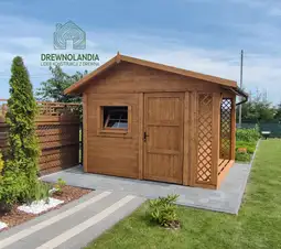 Domek gospodarczy z drewna Bonifacy - 3x2,5m  - zdjęcie 27