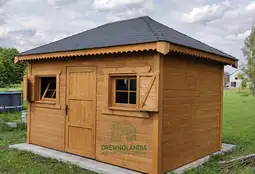 Drewniany Domek narzędziowy Jerzy - 4x3m  - zdjęcie 1