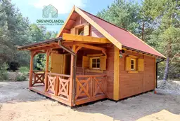 Domek Ogrodowy z tarasem Marcel II - 5x5m  - zdjęcie 25