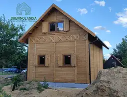 Drewniany domek rekreacyjny całoroczny CRA8 - 35 m² - zdjęcie 30