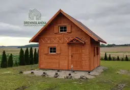 Domek Ogrodowy z drewna Mikołaj II - 5x5m - zdjęcie 16