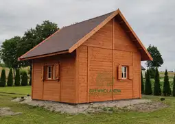 Domek Ogrodowy z drewna Mikołaj II - 5x5m - zdjęcie 18