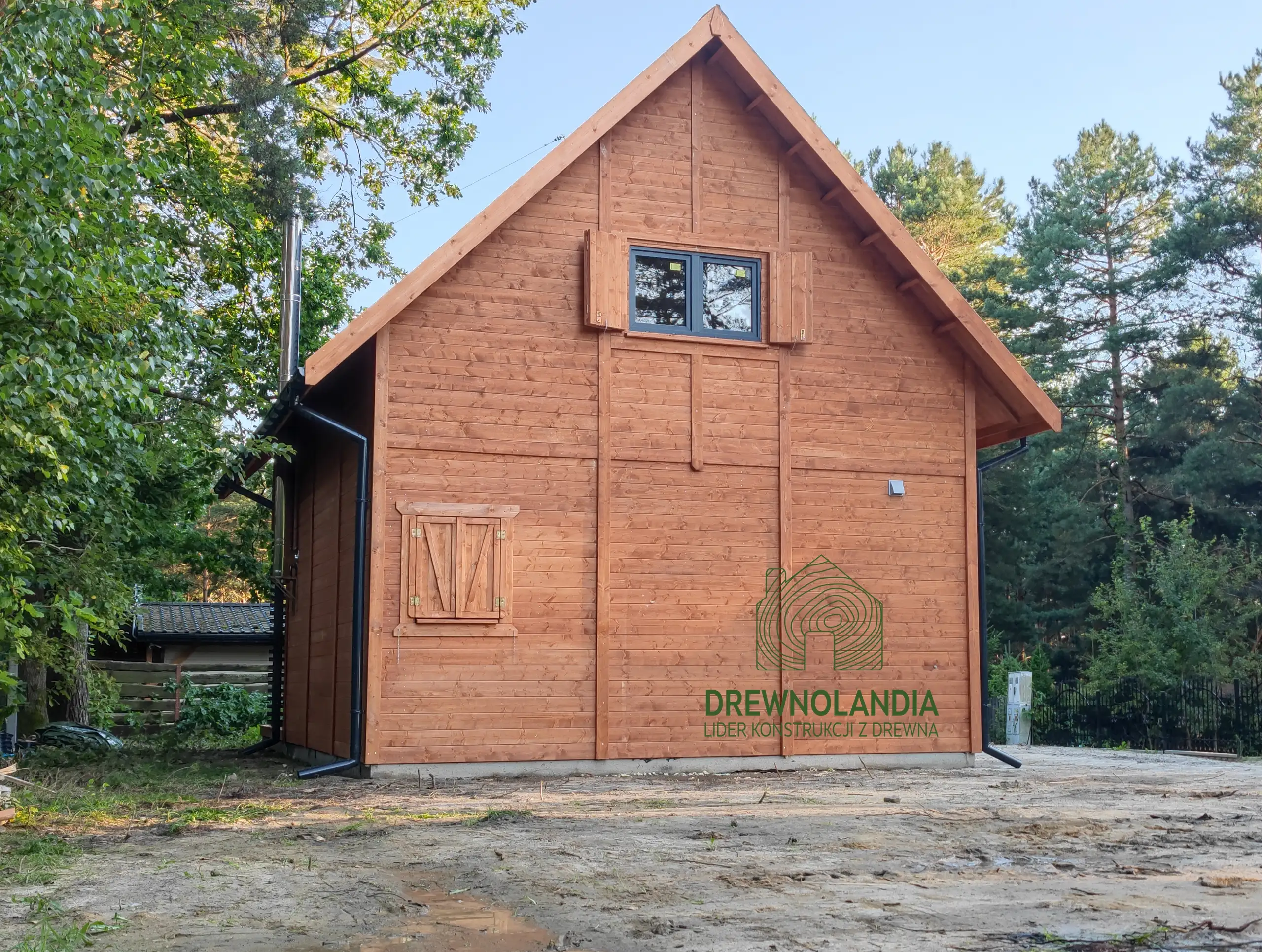 Domek rekreacyjny całoroczny CRA13 - 35m2