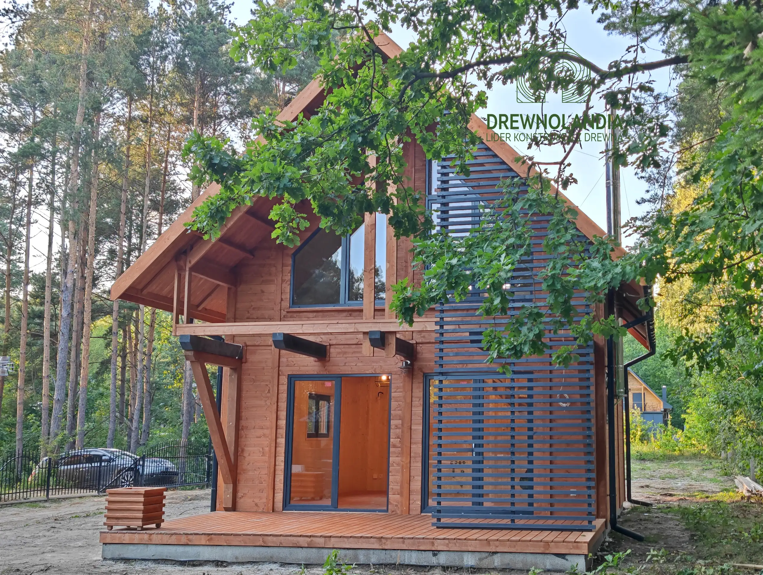 Domek rekreacyjny całoroczny CRA13 - 35m2