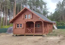 Domek z antresola Wiktor IV - wersja 1 - V1 - 5,9x5,9m - zdjęcie 30