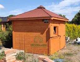 Domek gospodarczy z drewna Filip - 3x3m  - zdjęcie 17