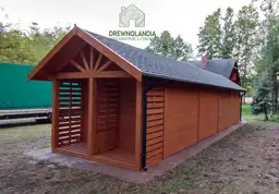 Wiata samochodowa Oliwia 11x3 – Kompaktowa ochrona z miejscem na przechowywanie - zdjęcie 8