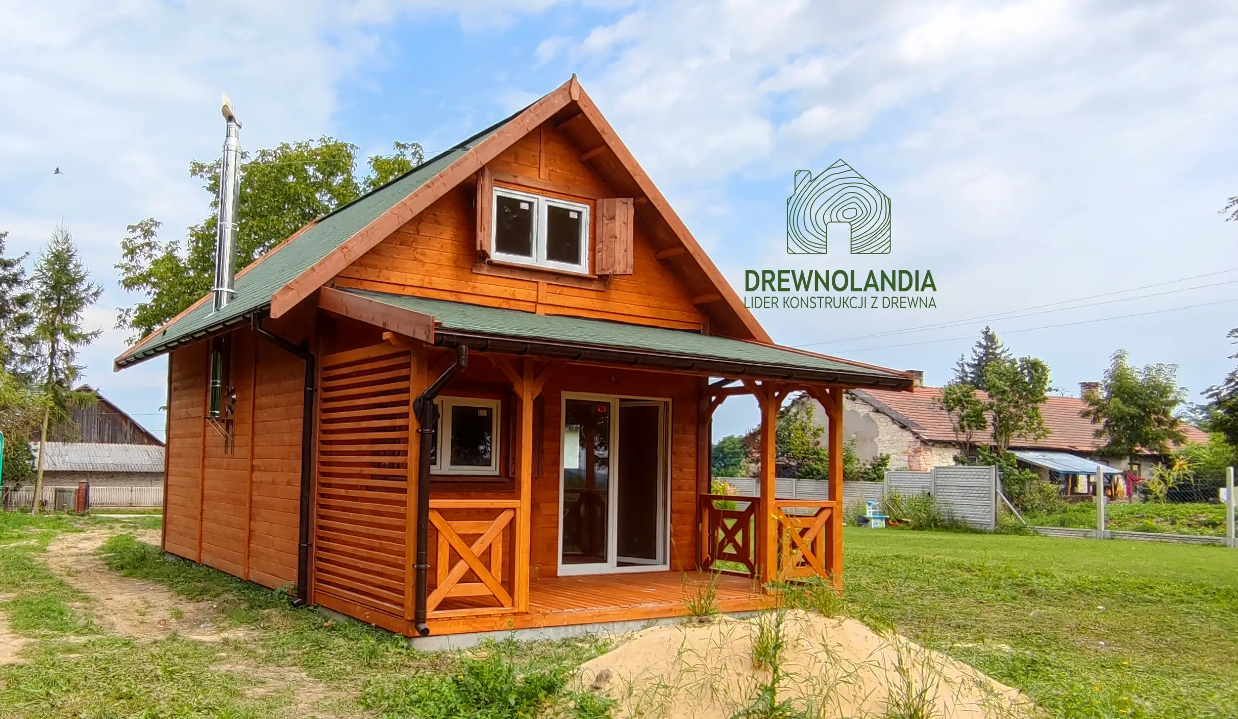 Domek rekreacyjny całoroczny CRA2 - 30 m²