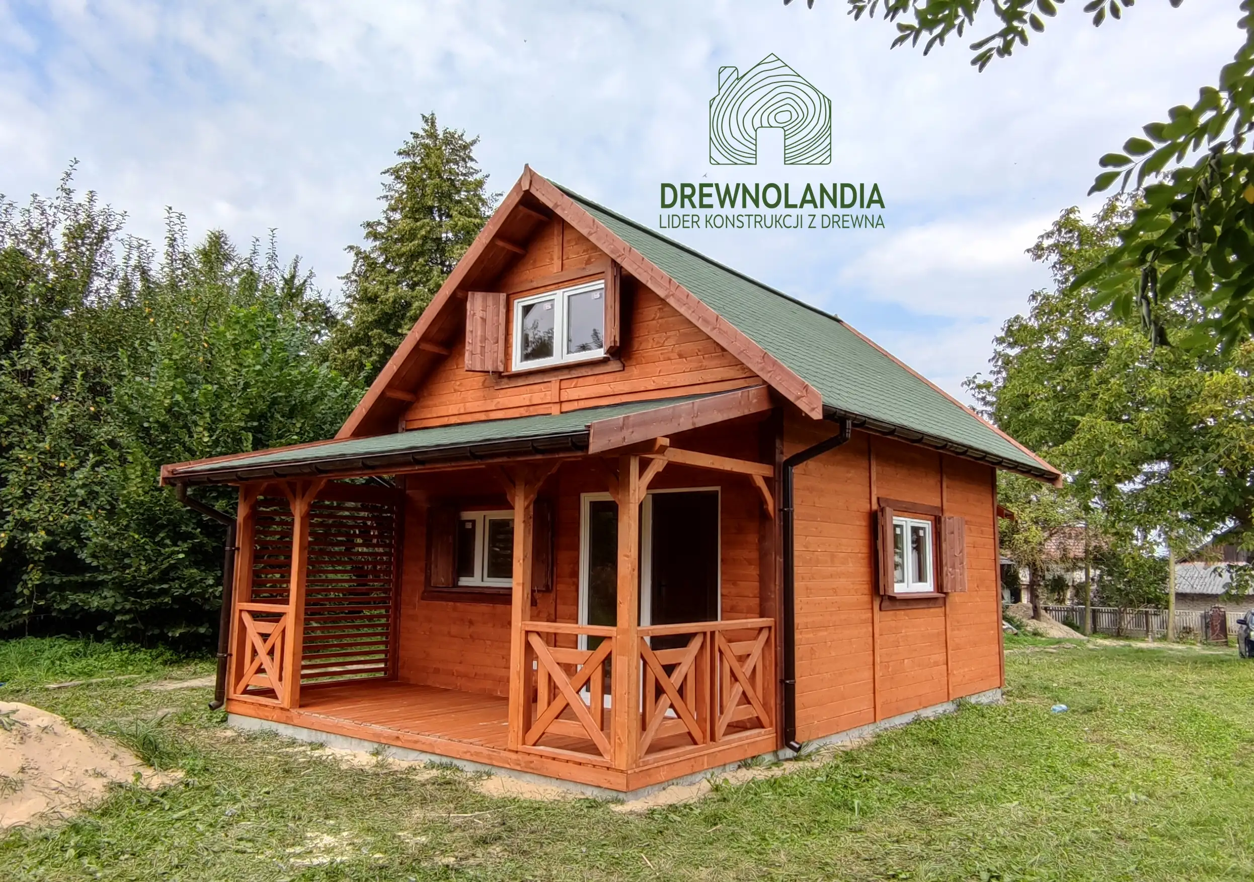 Domek rekreacyjny całoroczny CRA2 - 30 m²