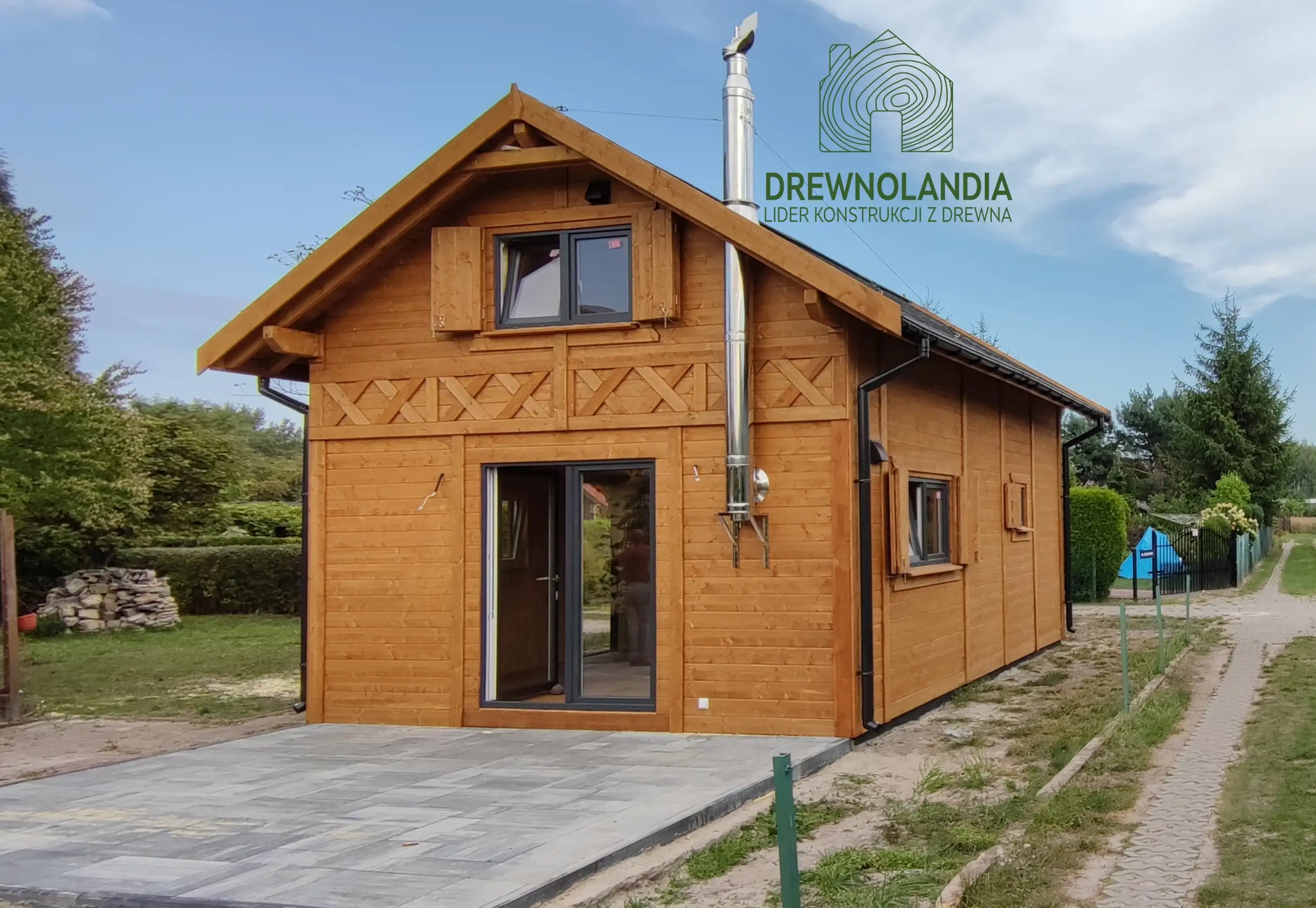 Domek rekreacyjny całoroczny CRP2 - 35 m²