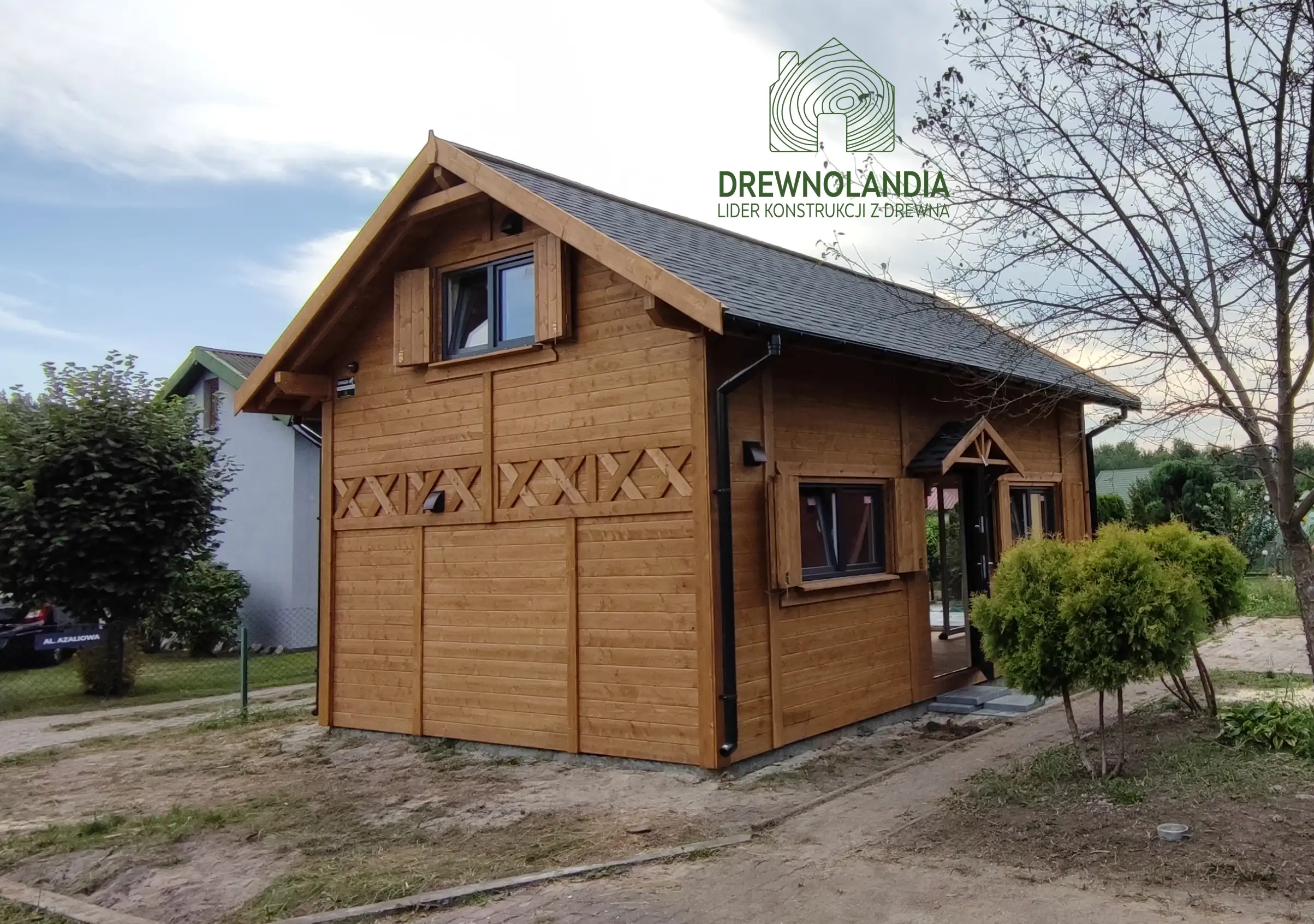 Domek rekreacyjny całoroczny CRP2 - 35 m²