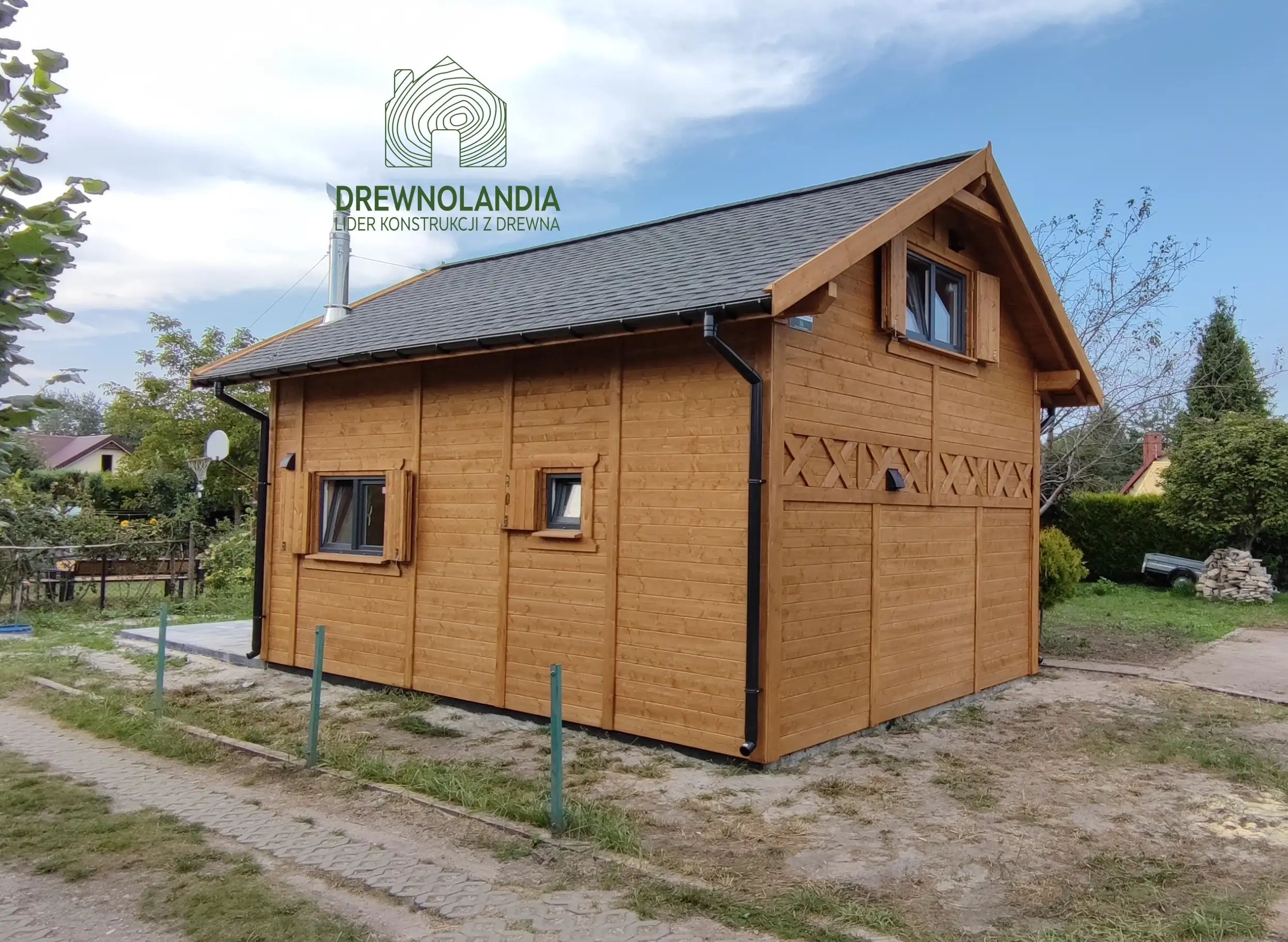 Domek rekreacyjny całoroczny CRP2 - 35 m²