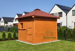 Domek gospodarczy z drewna Filip - 3x3m  - zdjęcie 11