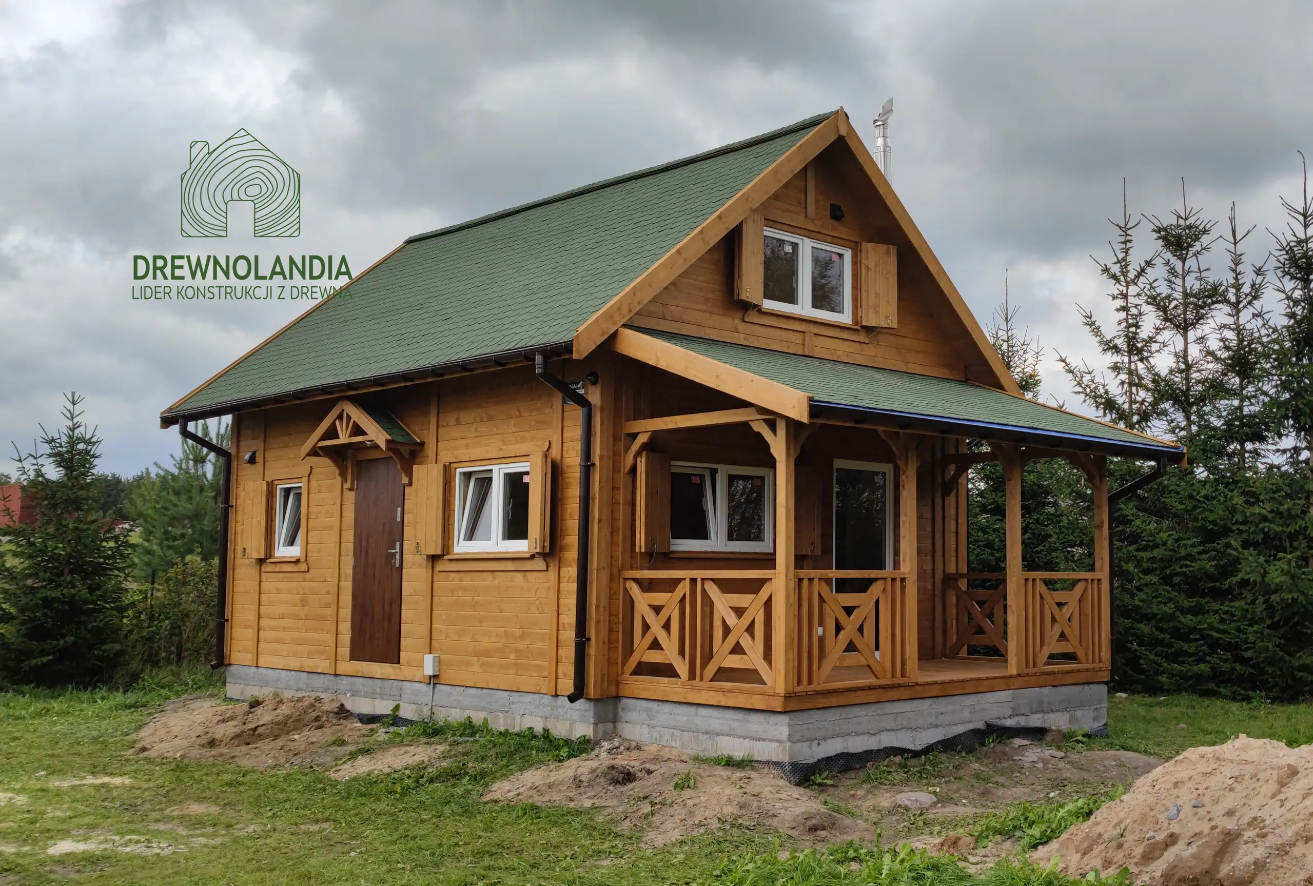 Domek rekreacyjny całoroczny CRP2 - 35 m²