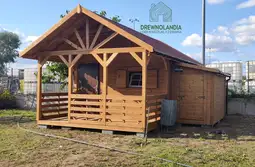 Domek  Aleksander - 6x4m, domek z drewna  - zdjęcie 9
