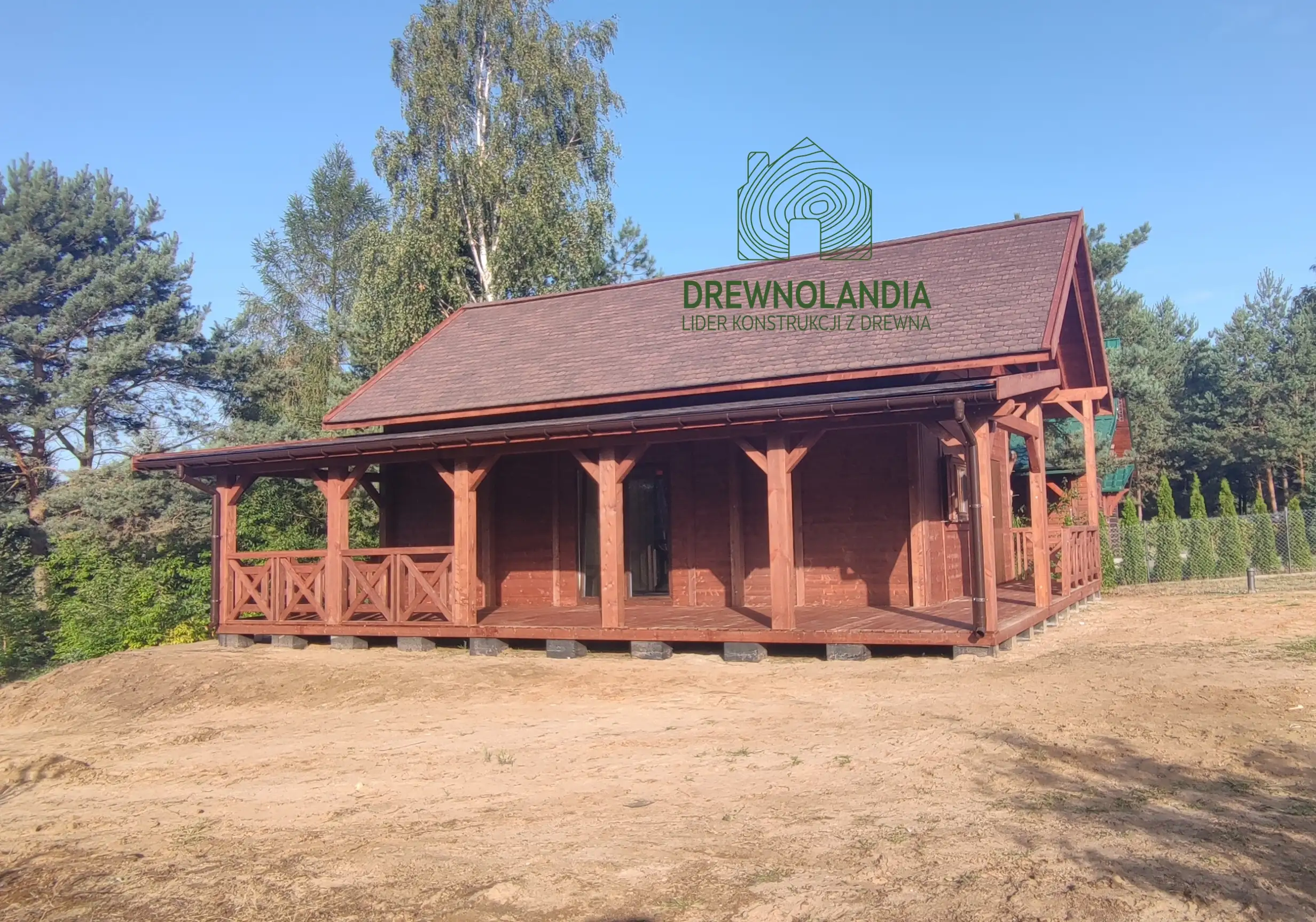 Domek rekreacyjny całoroczny CRK7 – 49,5 m²