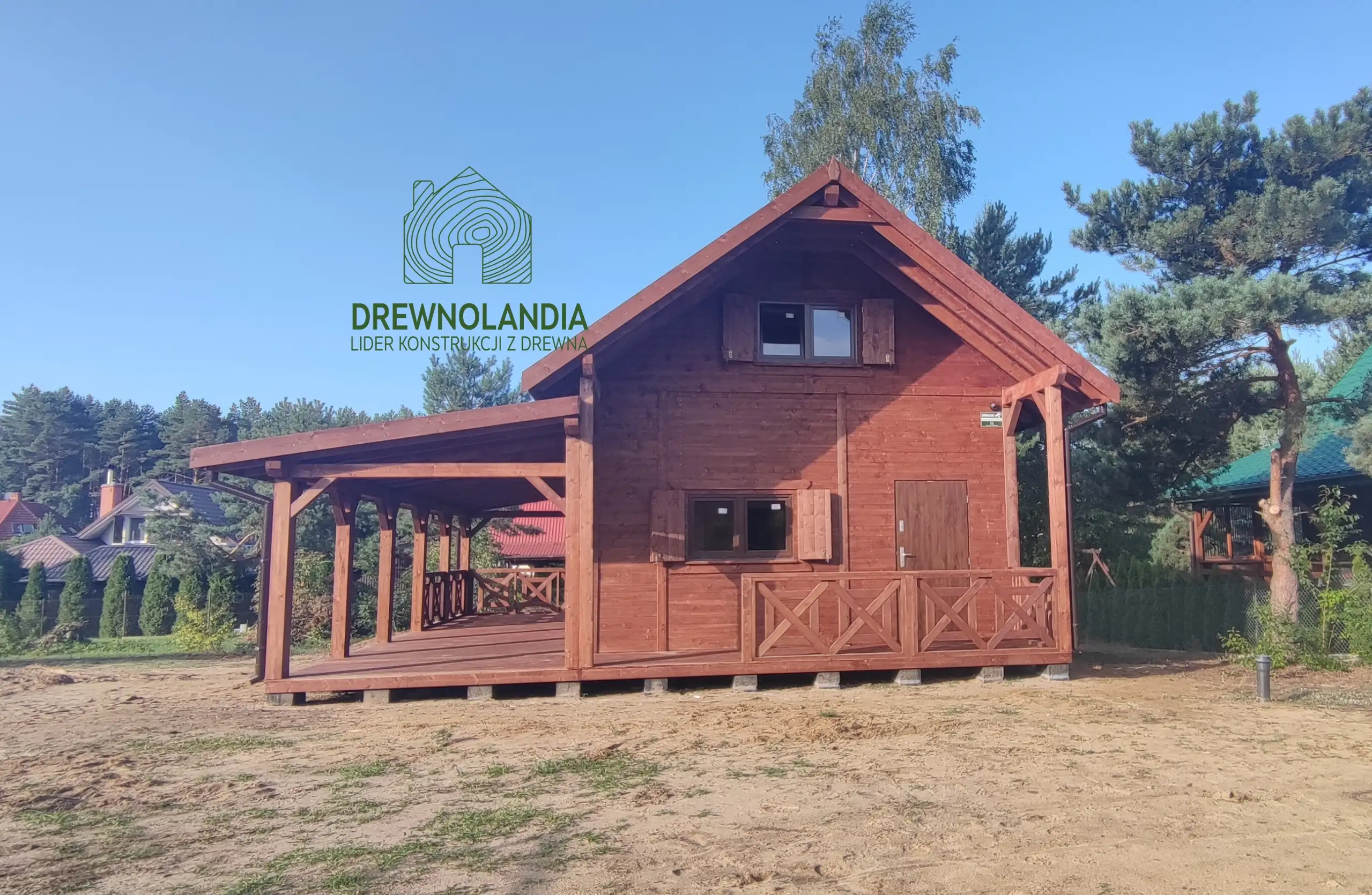 Domek rekreacyjny całoroczny CRK7 – 49,5 m²