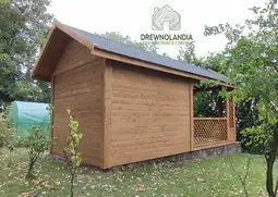 Domek z drewna Adrian - 6x3m - zdjęcie 9