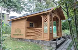 Domek z drewna Adrian - 6x3m - zdjęcie 7