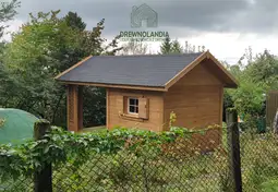 Domek z drewna Adrian - 6x3m - zdjęcie 10