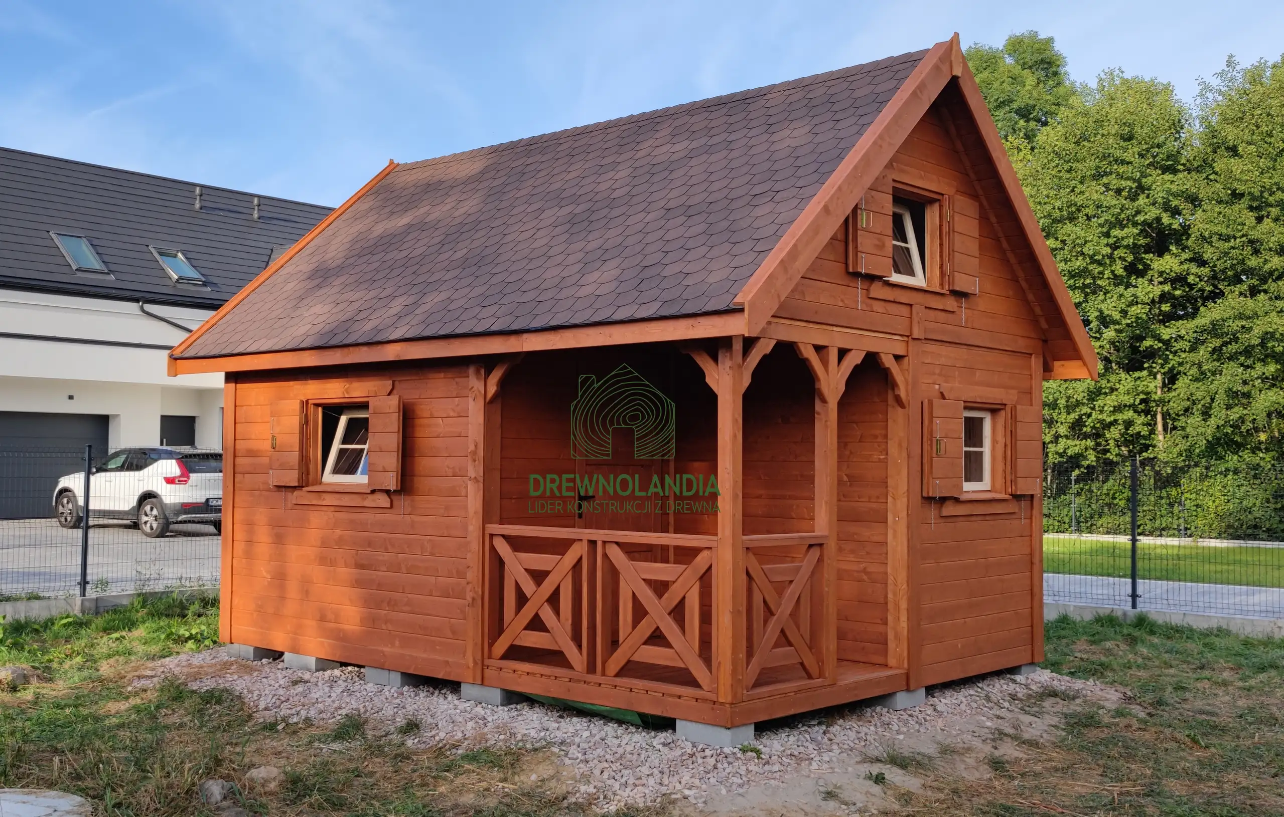 Domek na dzialke Wiktor I - 5x4m 