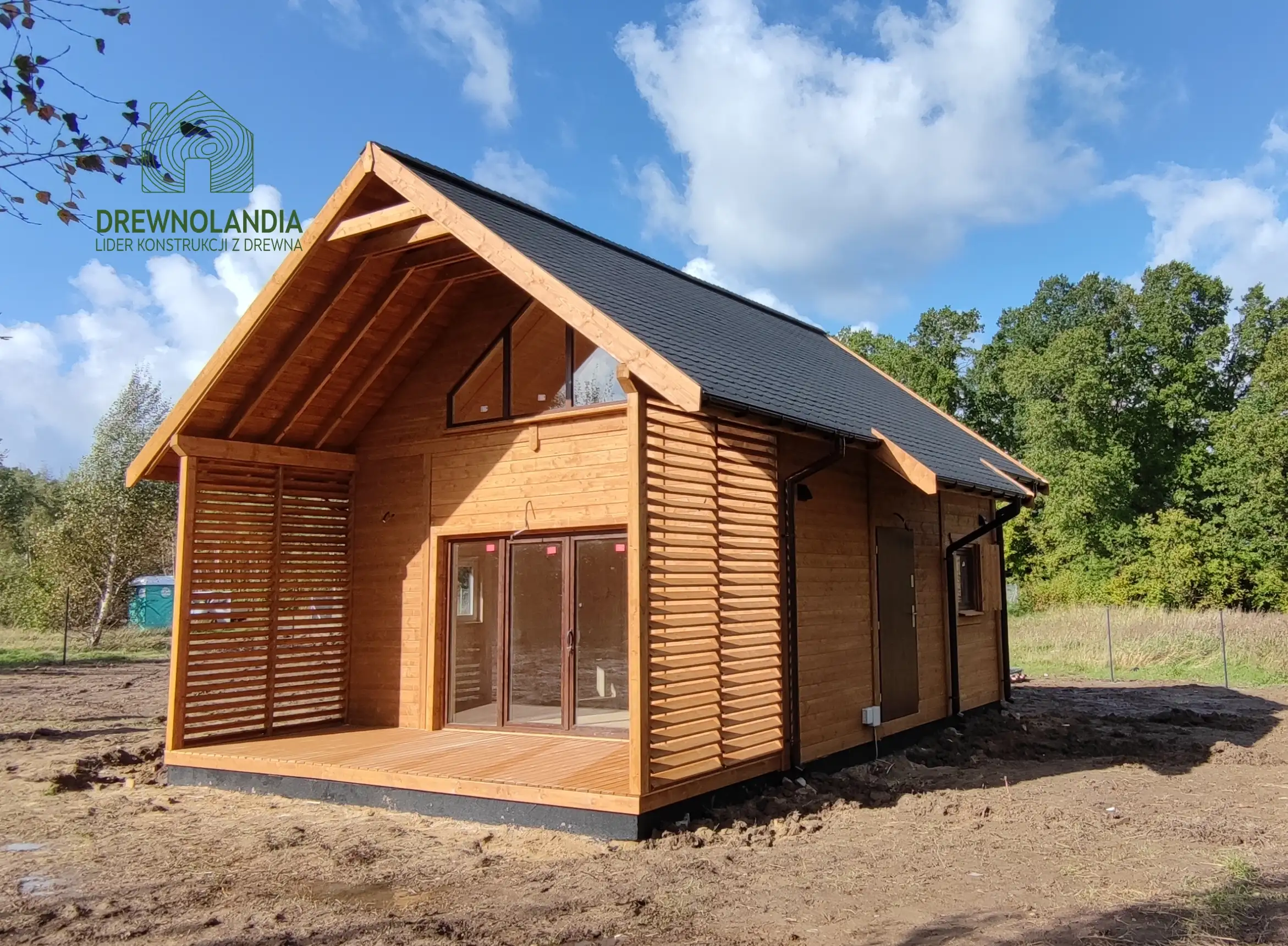 Domek rekreacyjny całoroczny CRA6 - 35 m²